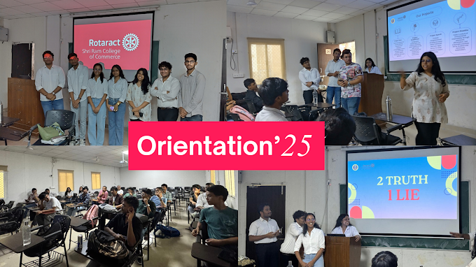 First-Ever Orientation of Rotaract SRCC